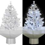 vidaXL Kerstboom sneeuwend met paraplubasis 75 cm wit, Verzenden, Nieuw