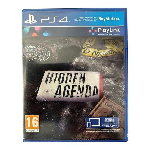 Hidden Agenda (PS4) (TWEEDEHANDS), Spelcomputers en Games, Games | Sony PlayStation 4, Verzenden