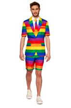 Regenboog Pak Kort, Kleding | Heren, Ophalen of Verzenden, Nieuw