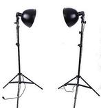 Fotostudio Daglicht Set 850watt met reflector 26cm 5500K, Verzenden, Nieuw, Lamp of Flitsset