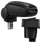 Armsteun BMW E36 90-2000 kunstleer zwart met rood stiksel, Verzenden, Nieuw