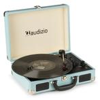 Audizio RP114BL - Retro platenspeler in blauwe koffer - plat, Verzenden, Nieuw