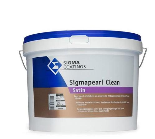 Sigmapearl Clean Satin  - 10 liter - ral 7021, Doe-het-zelf en Verbouw, Verf, Beits en Lak, Verf, Overige kleuren, Nieuw, 10 tot 15 liter