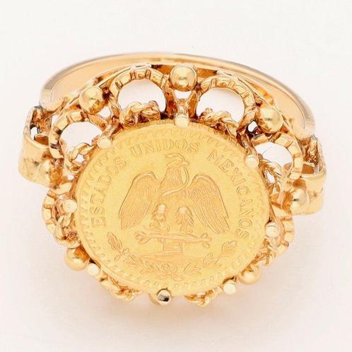 Ring - 18 karaat Geel goud, Sieraden, Tassen en Uiterlijk, Ringen
