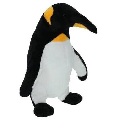 Pluche Koningspinguin knuffel 36 cm - Knuffel pinguins, Kinderen en Baby's, Speelgoed | Knuffels en Pluche, Ophalen of Verzenden