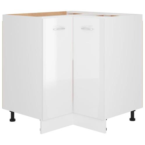Hoekkeuken Kast Wit 75x75 - Retourdeal - Ruimtebesparend, Huis en Inrichting, Keuken | Keukenelementen, 75 cm of meer, Wit, Nieuw
