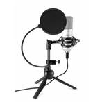 Vonyx CM300S USB studio microfoon met popfilter - Titanium, Muziek en Instrumenten, Microfoons, Verzenden, Nieuw