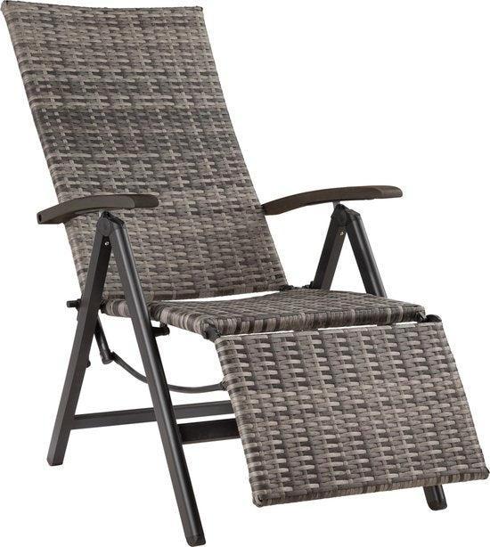 2dekans | Tectake Tuinstoel - Opklapbaar - Incl Aluminium, Tuin en Terras, Tuinsets en Loungesets, Zo goed als nieuw, Ophalen of Verzenden