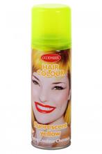 Haarspray Fluor Geel 125Ml, Hobby en Vrije tijd, Feestartikelen, Verzenden, Nieuw