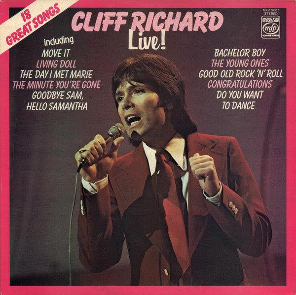 Cliff Richard – Live!, Cd's en Dvd's, Vinyl | Rock, Ophalen of Verzenden