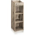 Zomo VS-Box 100/4 Zebrano kast voor vinyl, Verzenden, Nieuw