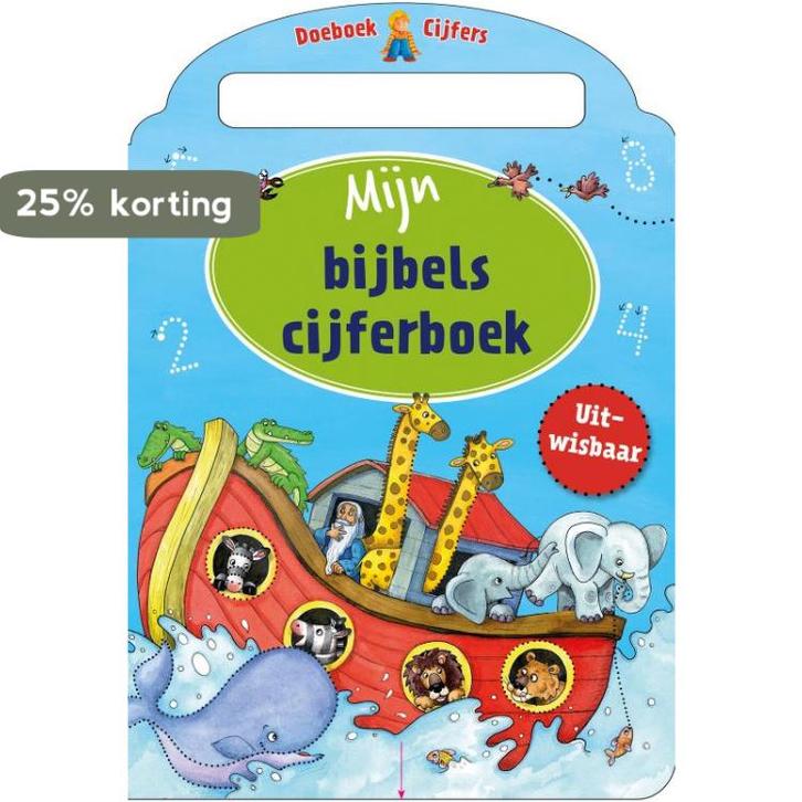 Mijn bijbels cijferboek 9789033835490, Boeken, Kinderboeken | Jeugd | 10 tot 12 jaar, Gelezen, Verzenden
