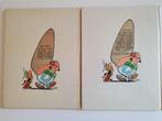 Astérix T8 + T17 - 2x C - 2 Album - Eerste druk - 1966/1971, Nieuw