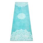Travel yogamat 1,5 mm mandala turquoise - Yoga Design Lab, Verzenden, Nieuw