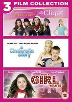 The Clique/A Cinderella Story/What a Girl Wants DVD (2012), Cd's en Dvd's, Dvd's | Overige Dvd's, Zo goed als nieuw, Verzenden