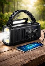Noodradio- powerbank 20.000 mAh - noodpakket- zaklamp- solar, Verzenden, Nieuw