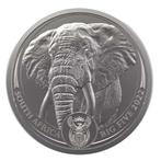 1 troy ounce platina munt Big Five Olifant 2022, Verzenden
