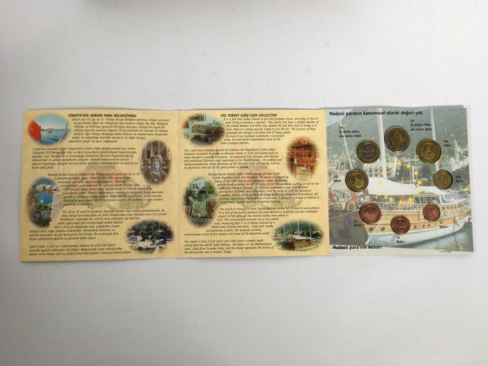 Turkije. Probe Set 2004 Probe sets (120 sets) (Zonder, Postzegels en Munten, Munten | Europa | Niet-Euromunten