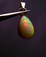 zonder voorbehoud - Ethiopische opaal hanger - Zilver