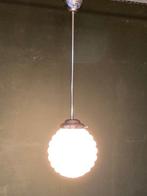 Buffet tafellamp - Opaline glas - art deco