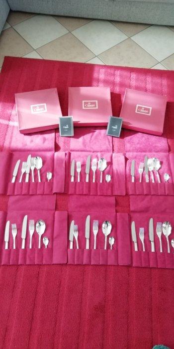 Tafelservies voor 6 - Legering, Antiek en Kunst, Antiek | Meubels | Tafels