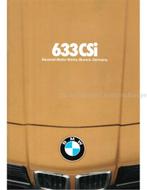 1978 BMW 6 SERIE BROCHURE ENGELS (USA), Boeken, Nieuw, BMW, Author