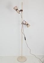 Staande lamp - Staal - Vintage vloerlamp - twee spots