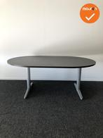 Ahrend Essa vergadertafel - Ovaal - 180x120cm - Wenge - Mela, Gebruikt, Ophalen of Verzenden, Vergader- of Presentatieruimte, Tafel