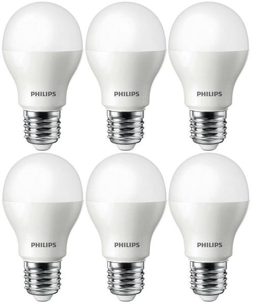 6 stuks Philips LED lamp E27 4W 350lm 6500K Daglicht Mat..., Huis en Inrichting, Lampen | Overige, Nieuw, Ophalen of Verzenden