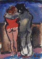 Walter Piacesi (1929-2022) - Innamorati al muretto