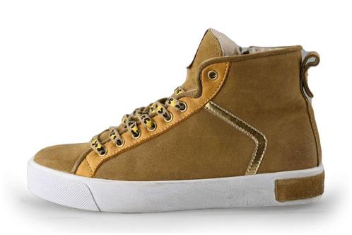 Blackstone Hoge sneakers in maat 38 Cognac | 10% extra, Kleding | Dames, Schoenen, Overige kleuren, Zo goed als nieuw, Sneakers of Gympen