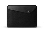 Mujjo MJ-SL-078-BK - Notebooktas - Wolvilt en leer - Zwart, Verzenden, Nieuw