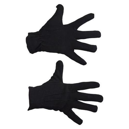 Handschoenen zwart katoen, Hobby en Vrije tijd, Feestartikelen, Feestartikel, Nieuw, Verzenden