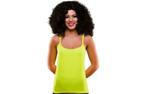 Neon top geel, Verzenden, Nieuw, Feestartikel