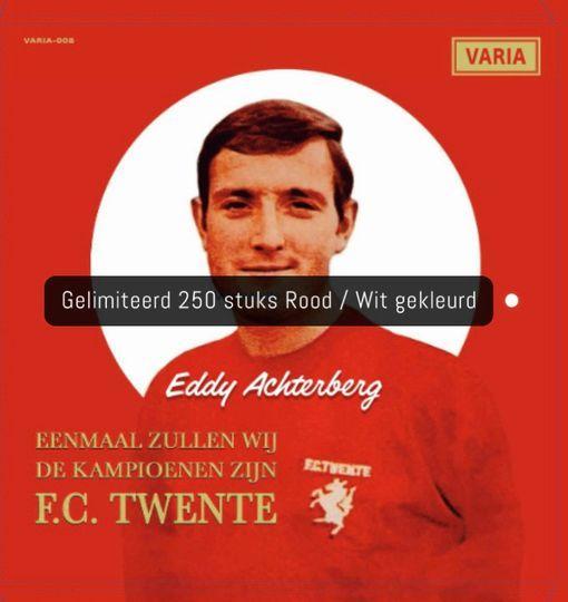 vinyl single 7 inch - Fc Twente Eddy Achterberg - Eenmaal..., Cd's en Dvd's, Vinyl Singles, Zo goed als nieuw, Verzenden