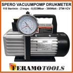 115 liter/min 2Traps Vacumpomp druk onderdruk luchtdrukpomp, Ophalen of Verzenden
