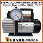 115 liter/min 2Traps Vacuümpomp druk onderdruk luchtdrukpomp