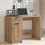 vidaXL Bureau 100x50x75 cm bewerkt hout artisanaal, Verzenden, Nieuw