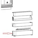 Dometic flessenrek onder RMS8500, Caravans en Kamperen, Ophalen of Verzenden, Nieuw