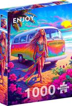 Hippie at Heart Puzzel (1000 stukjes) | Enjoy Puzzle -, Hobby en Vrije tijd, Verzenden, Nieuw