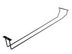 Wijnglazenrek | zwart | 61 cm, Verzenden
