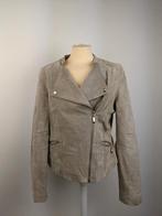 Hema taupe suede biker jacket, Verzenden, Nieuw