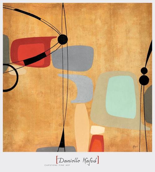 Kunstdruk Danielle Hafod - Logic & Balance I 68x76cm, Huis en Inrichting, Woonaccessoires | Schilderijen, Tekeningen en Foto's