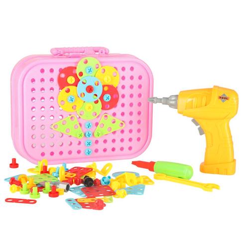 285 Delige Educatieve Constructie Bouw Puzzel Bouw Set, Kinderen en Baby's, Speelgoed | Bouwstenen, Ophalen of Verzenden