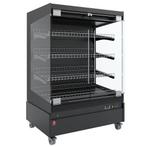 Warmte vitrine, zelfbediening, met glazen deur, op wielen -, Verzenden