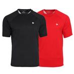 Donnay Donnay Heren - 2-Pack - Sport T-shirt André - Zwart &, Verzenden, Nieuw