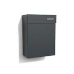 Brievenbus | eSafe | Topa | Aluminium - 7016, Tuin en Terras, Brievenbussen, Verzenden, Nieuw, Aluminium, Wandbrievenbus