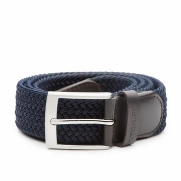 DTCH.FIT Elastische heren riem Mylo - blauw - Maat: 85 cm beschikbaar voor biedingen