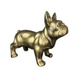 Franse Bulldog Beeld Groot | Goud | 20x37x50cm, Nieuw, Verzenden
