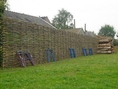 Wilgen schutting scherm; privacy rond uw zwembad!, Tuin en Terras, Zwembaden, Overige typen, Nieuw, 300 cm of meer, 120 cm of meer